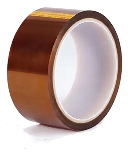 Cinta Adhesiva Kapton Poliimida 50mm (30mt) Cama Caliente 3d