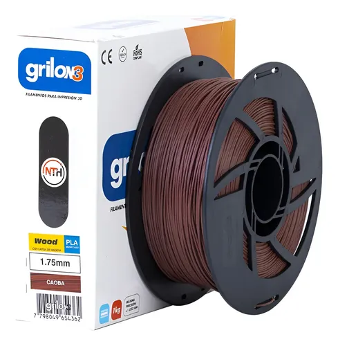 Filamento Grilon3 Madera 1kg Pla Wood 1.75mm *capas3d*