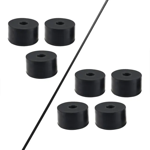 Columna De Pies De Goma Piezas De Cama Térmica Para 1 Pc