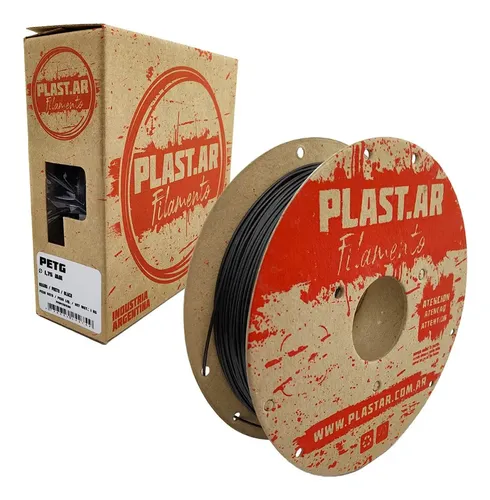 Filamento Para Impresoras 3d Plastar Petg 1k Negro Printalot