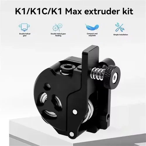 Kit Extrusor Doble Engranaje Para Impresora 3d Negro