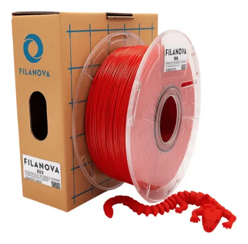 Filamento Filanova Pla High Speed 1kg Impresión 3d 1.75mm Color Rojo