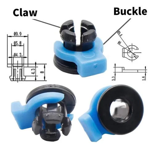 10 Acoplamientos Bowden Para Disipador Térmico V6 De Metal,