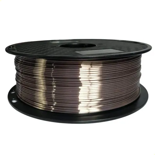 Filamento Pla De Seda En Oro Rosa Oscuro De 1,75 Mm
