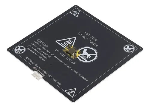 Placa De Aluminio Para Cama Caliente 12v 1.2mm Para Impresor
