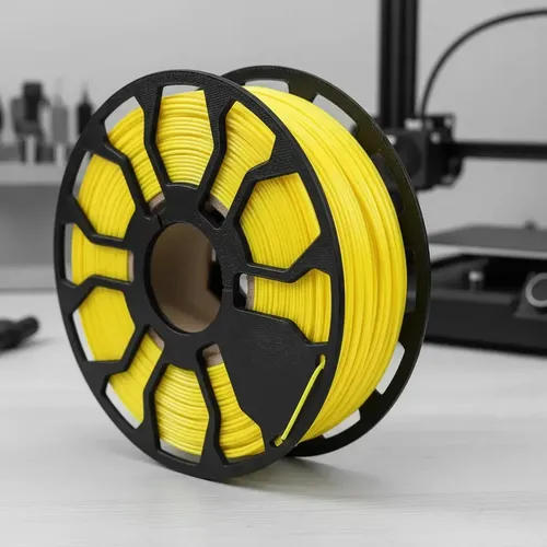 Filamento Pla Ecofila By Hellbot 1,75mm 1kg Impresión 3d Color Amarillo