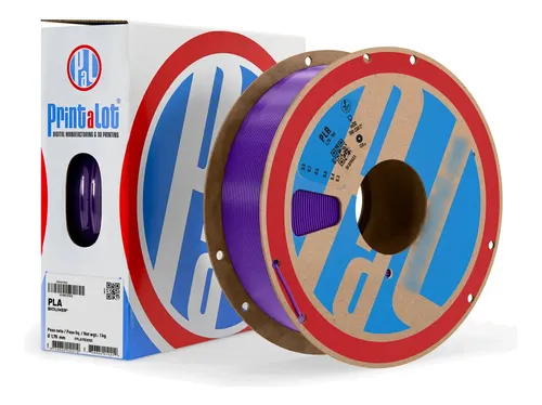 Filamento Pla 1.75mm 1kg Violeta Printalot Aditivado