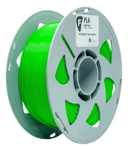 Filamento Pla Filar 1.75 Mm 1 Kg Impresion 3d Color Verde Manzana