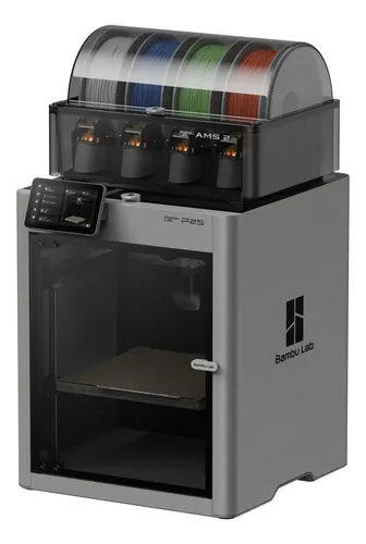 Impresora 3d Bamboo Lab P2s Combo Plata