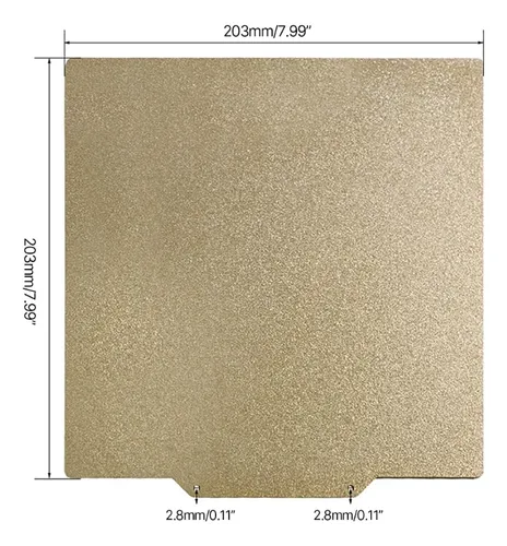Adhesivo Magnético Para Cama Pei 220×220