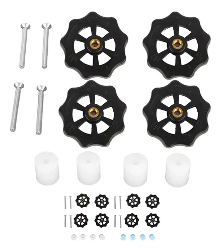 Kit Nivelador Cama 3d Impresora Blanco M4 Con Resortes