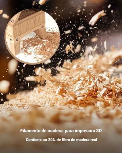 2026 Impresora 3d Premium Pla Art Madera Filamento Art De