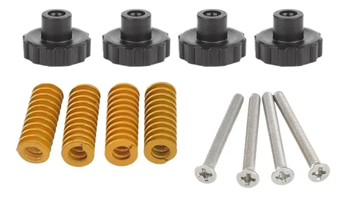 Kit Nivelador Tornillos Y Resortes Para Cama Caliente 3d
