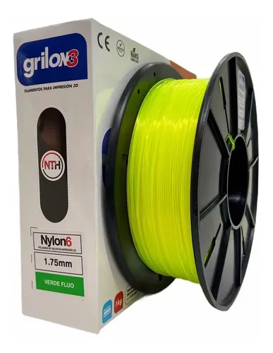 Filamento 3d Nylon6 1.75mm Grilon3 1 Kg Colores Zona Norte