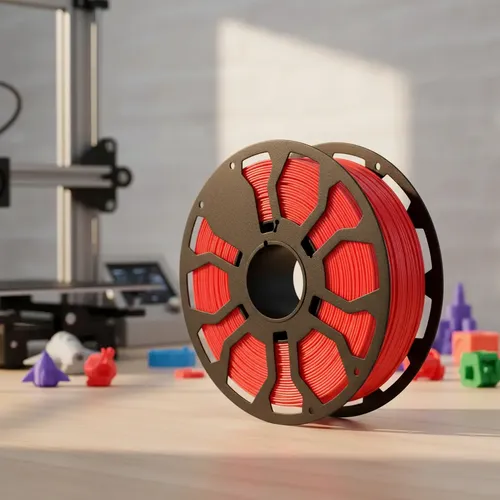 Filamento Hellbot V2 Ecofila Pla Lock 1kg Color Rojo