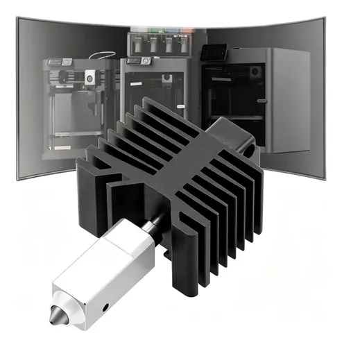 Kit Hotend Bambulab P1p P1s Integrado Acero Endurecido Unico