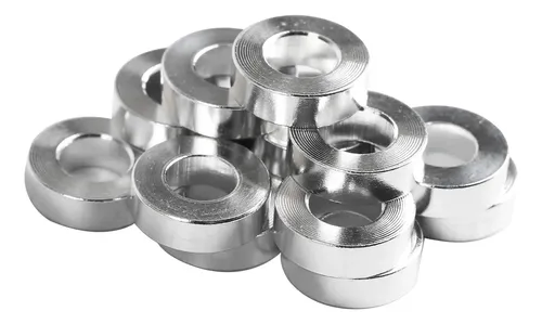 Paquete De 10 Arandelas Redondas Planas De Aluminio Para Imp