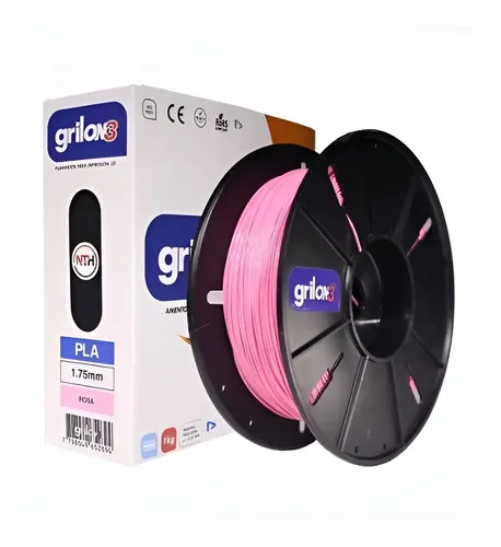 Filamento PLA Grilon3 1.75mm Rosa 1kg para Impresora 3D