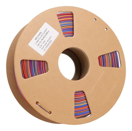 Filamento De Pla, 1 Kg, Tricolores, 1,75 Mm, Seda, 3 En 1, C
