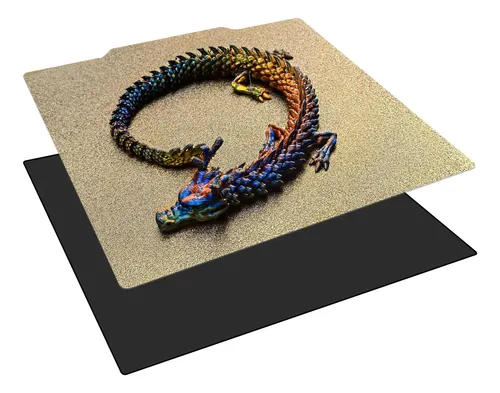 Placa Flexible Pei Texturada 120x120mm Para Impresora 3d