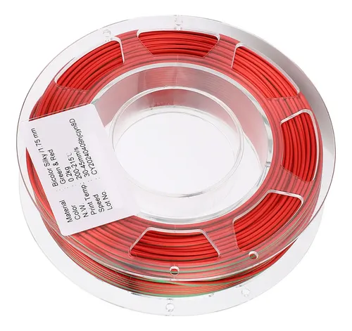 Bobina De Filamento Pla Para Impresora 3d, Paquete De 1,75 M