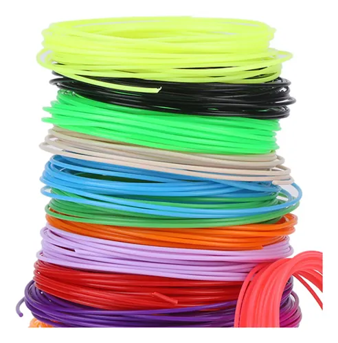 Recambios Pcl De Filamento 3d De 20 Colores De 1,75 Mm Para