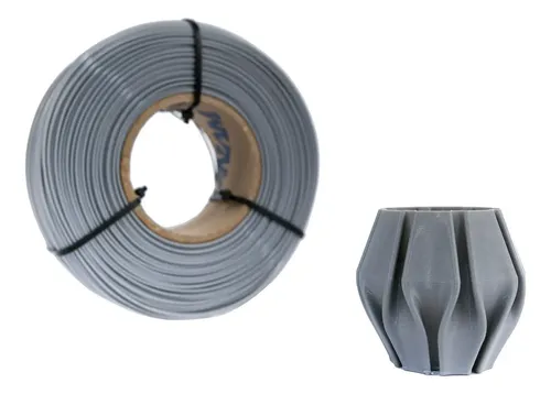 Filamento Hellbot PLA 1kg Plateado 1.75mm Impresora 3D