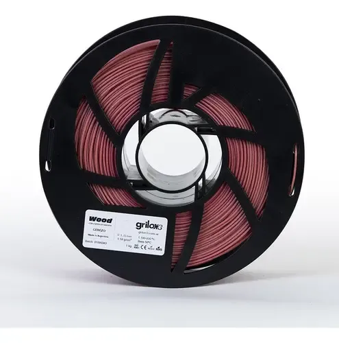 Filamento Wood Pla Madera Grilon3 1.75mm Impresora 3d Color Cerezo