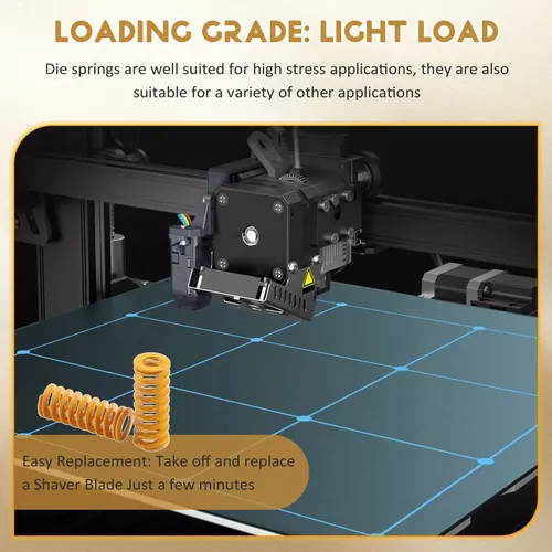 Muelle Nivelador De Cama Térmica Para Impresora 3d, Compresi
