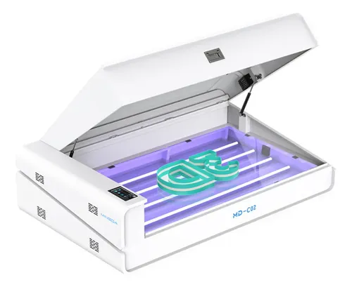 Impresora Curadora Uv Led Mingda Md-c02 Industrial Rapido