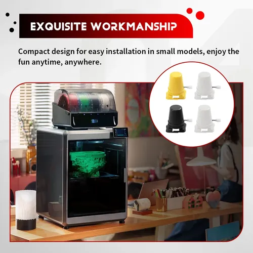 Componentes De Modelo De Impresora 3d De 8 Piezas Con Bobina