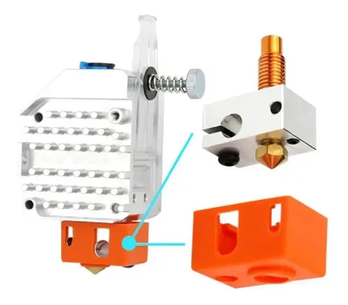 Simil Bmg V6 Extrusor Doble Tracción Metal + Plastico