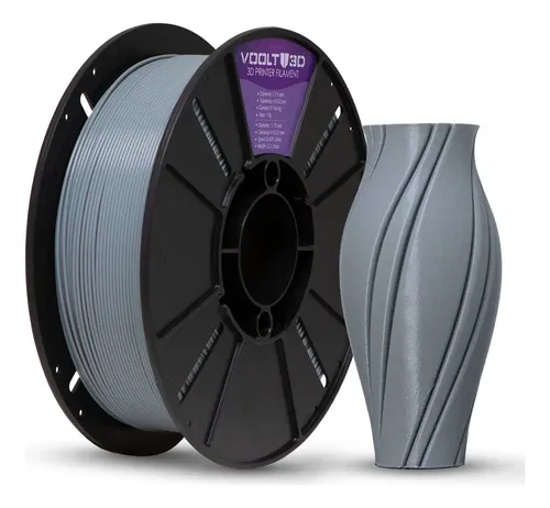 Voolt3D PETG filamento gris 1kg de 1.75mm