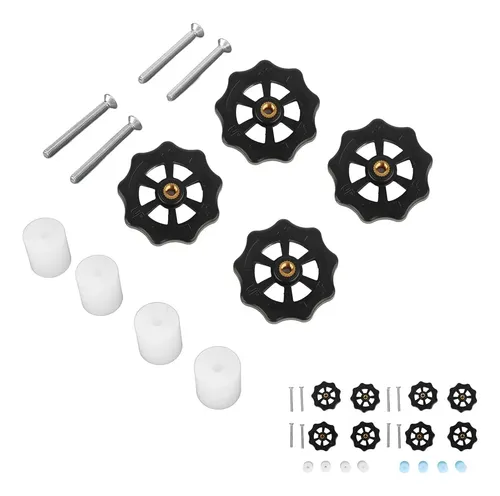 Kit Nivelador Cama 3d Impresora Blanco M4 Con Resortes