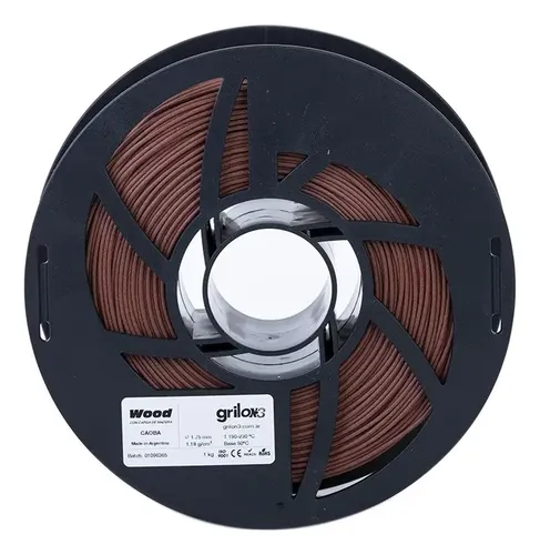 Filamento Grilon3 Madera 1kg Pla Wood 1.75mm *capas3d*