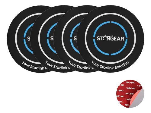 Placas Magnéticas Adhesivas Metal Para Soporte Satelital