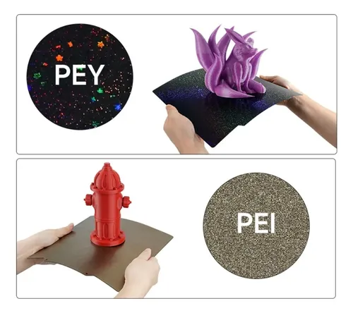 Placa De Presión Pet + Pei Con Resorte Magnético Flexible De