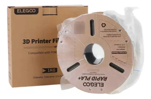 Filamento Rapid Pla Plus Elegoo Diámetro 1,75mm 1kg 600 Mm/s Color Blanco