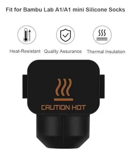 Calcetines De Silicona Hotend Para Impresora, 6 Piezas, Extr